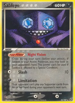 Sableye, Deoxys, no. 23