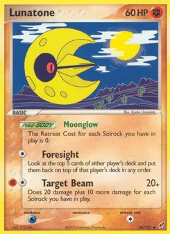 Lunatone, Deoxys, no. 36