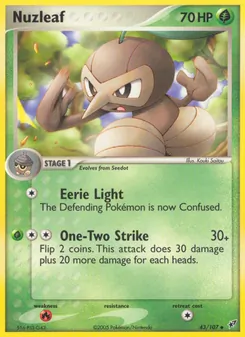Nuzleaf, Deoxys, no. 43