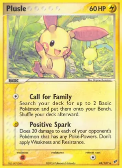 Plusle, Deoxys, no. 44