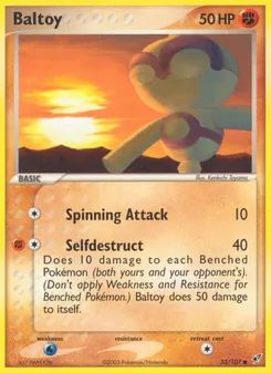 Baltoy, Deoxys, no. 53