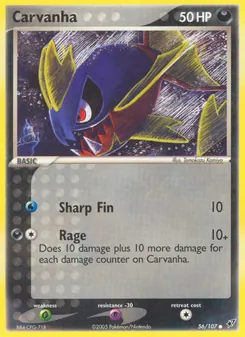 Carvanha, Deoxys, no. 56