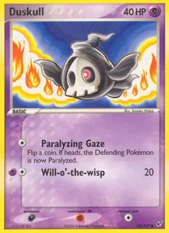 Duskull, Deoxys, no. 58