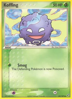Koffing, Deoxys, no. 62
