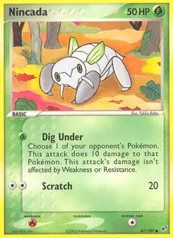 Nincada, Deoxys, no. 67
