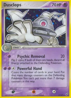 Dusclops, Deoxys, no. 7