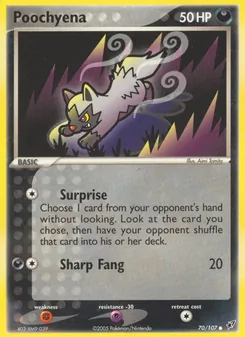 Poochyena, Deoxys, no. 70