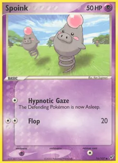 Spoink, Deoxys, no. 76