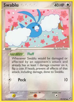 Swablu, Deoxys, no. 79