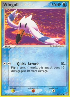 Wingull, Deoxys, no. 81