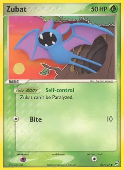 Zubat, Deoxys, no. 83