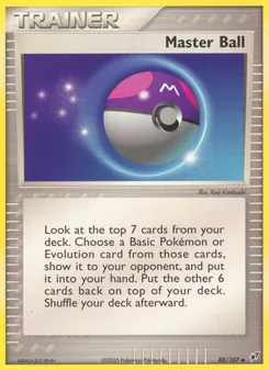 Master Ball, Deoxys, no. 88