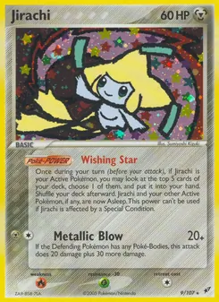 Jirachi, Deoxys, no. 9