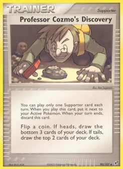 Professor Cozmo's Discovery, Deoxys, no. 90