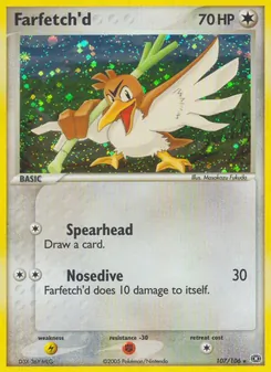 Farfetch'd, Emerald, no. 107