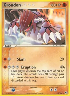 Groudon, Emerald, no. 14