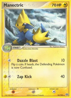 Manectric, Emerald, no. 16