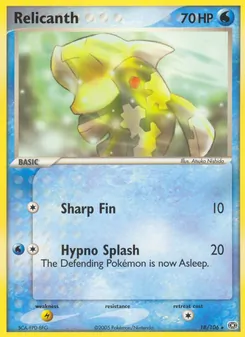 Relicanth, Emerald, no. 18