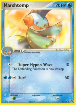 Marshtomp, Emerald, no. 36