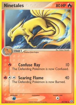 Ninetales, Emerald, no. 38