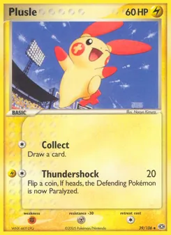 Plusle, Emerald, no. 39