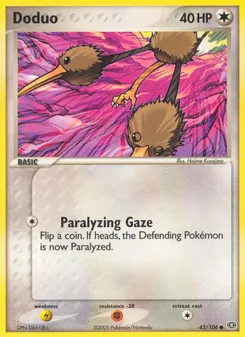 Doduo, Emerald, no. 45
