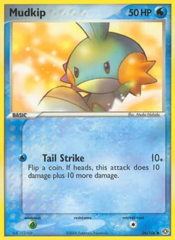 Mudkip, Emerald, no. 56