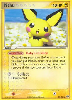 Pichu, Emerald, no. 59
