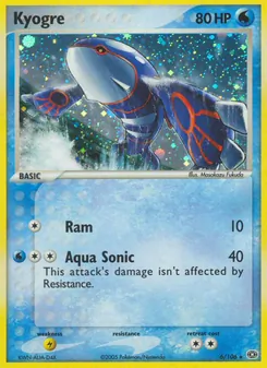 Kyogre, Emerald, no. 6