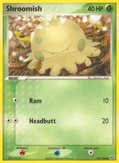 Shroomish, Emerald, no. 63
