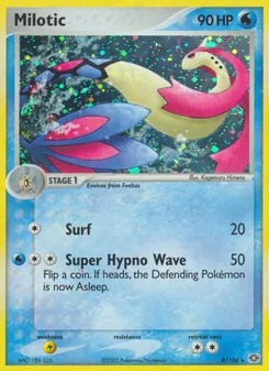 Milotic, Emerald, no. 8