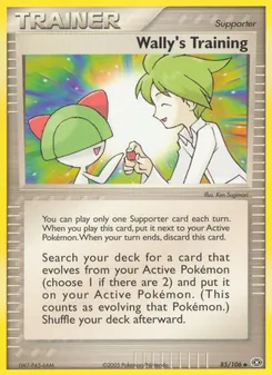 Wally's Training, Emerald, no. 85