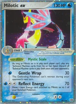 Milotic ex, Emerald, no. 96