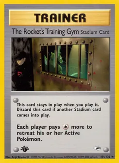 The Rocket's Training Gym, Gym Heroes, n° 104