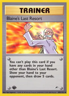 Blaine's Last Resort, Gym Heroes, n° 105