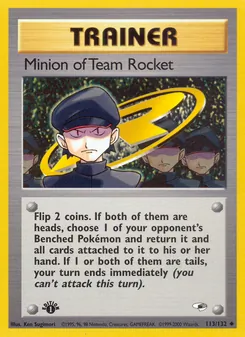 Minion of Team Rocket, Gym Heroes, n° 113