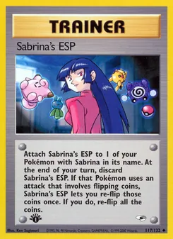 Sabrina's ESP, Gym Heroes, n° 117