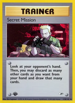 Secret Mission, Gym Heroes, n° 118