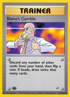 Blaine's Gamble, Gym Heroes, n° 121
