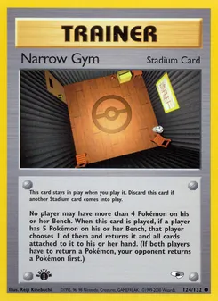Narrow Gym, Gym Heroes, n° 124