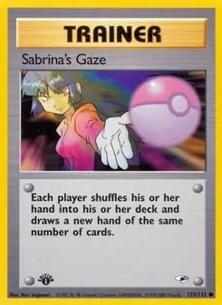 Sabrina's Gaze, Gym Heroes, n° 125