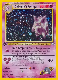 Sabrina's Gengar, Gym Heroes, n° 14