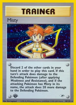 Misty, Gym Heroes, n° 18