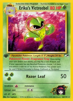 Erika's Victreebel, Gym Heroes, n° 26