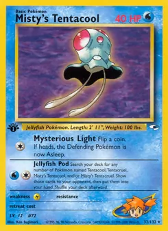 Misty's Tentacool, Gym Heroes, n° 32