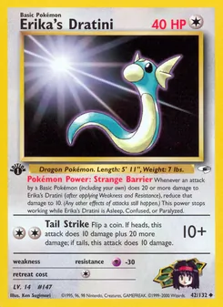 Erika's Dratini, Gym Heroes, n° 42
