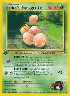 Erika's Exeggcute, Gym Heroes, n° 43