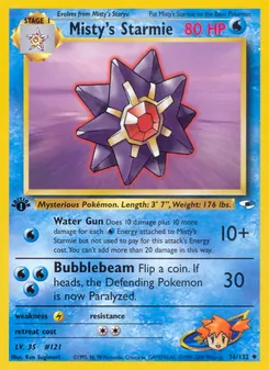 Misty's Starmie, Gym Heroes, n° 56