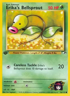 Erika's Bellsprout, Gym Heroes, n° 76