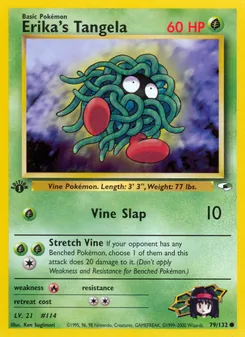 Erika's Tangela, Gym Heroes, n° 79